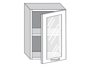 1.50.3 Шкаф настенный (h=720) на 500мм с 1-ой стекл. дверцей в Когалыме - kogalym.magazinmebel.ru | фото