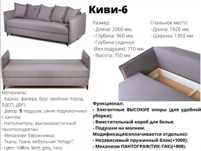 Диван Киви-6 ВМ в Когалыме - kogalym.magazinmebel.ru | фото - изображение 2