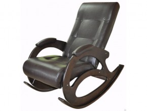 Кресло-качалка К 5/3 коричневое в Когалыме - kogalym.magazinmebel.ru | фото
