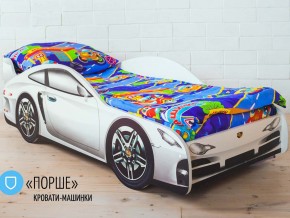 Кровать детская машинка Порше в Когалыме - kogalym.magazinmebel.ru | фото