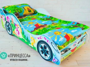 Кровать детская машинка Принцесса в Когалыме - kogalym.magazinmebel.ru | фото